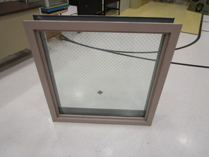 lot 204 image: Security Window 32x32x5 12