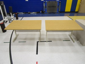 lot 115 image: (2) Computer Desks 30x48