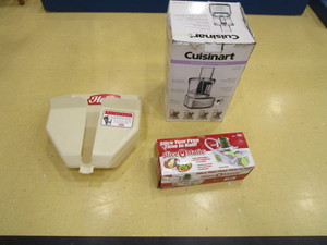lot 232 image: Slice O Matic, Blender, Bulk Bag Ketchup Holder