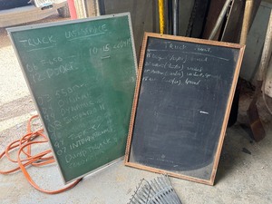 Pair of Chalk Boards