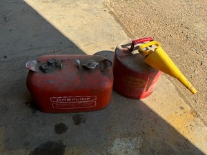 Gasoline Tank and Gas Can