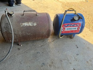 Pair of Portable Air Tanks