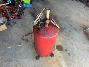 Grease or Oil Tank