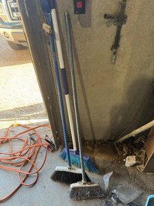 Three Brooms