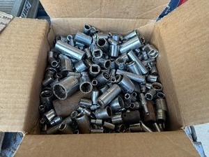 SAE Sockets Various SizesBrands (Box is 10 x9 x 7.5)