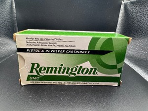 Remington UMC Pistol & Revolver Cartridges, Qty 50