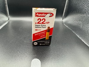 22 HP Super Extra Hollow Point (Qty 50 Cartridges)