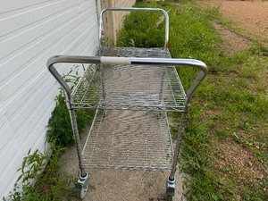 Uline Two Shelf Metro Carty 24 x 36 x 41