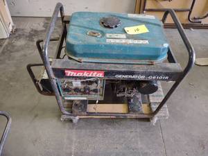 Makita G6101R Generator, 5800 Watt,...