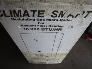 Micro Boiler - Radiant Floor Heat - New
