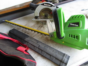 Mastercraft Circular Saw & Trimmer, No Batteries