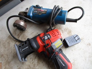 Ryobi Grinder, B&D Compact Saw