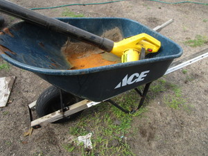 Wheelbarrow & Blower