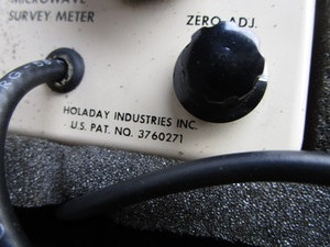 Microwave Survey Meter