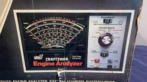 lot 59 image: SEARS CRAFTSMAN ENGINE ANALYZER