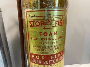lot 81 image: CLASSIC VINTAGE FIRE EXTINGUISHERS