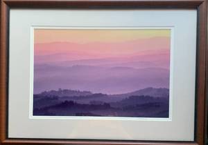 lot 116 image: FRAMED PHOTO OF ITALIAN SUNRISE