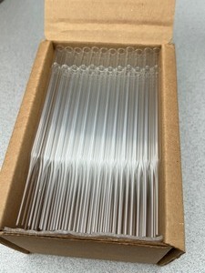 lot 41 image: Fisherbrand 5 34 Disposable Pasteur Pipets Borosilicate Glass 720Case