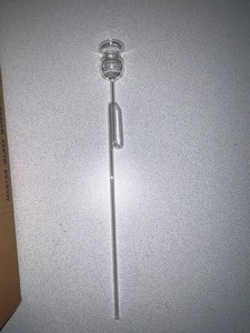 lot 54 image: 8 - Funnel Tubes, Thistle Top Loop, With Stem, 35 x 300mm