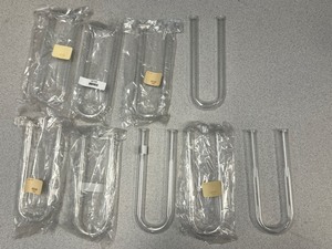lot 69 image: 9 - U Shaped Drying Tubes 6 Inch