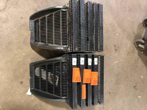 Lot of 12 in. x 12 in. Down Spout Drainage Catch Basin Grate by NDS    Customer Returns See Pictures