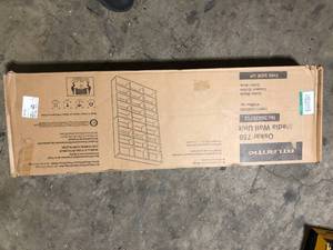 Atlantic Elite Media Storage Cabinet NewImproved Large 837CDs531DVDs630 Blu-ray, Black Customer Returns See Pictures
