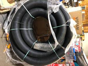 6 in. x 100 ft. Singlewall Solid Drain Pipe  Customer Returns See Pictures