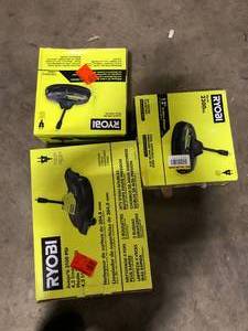 Lot of Assorted Ryobi  Electric Pressure Washer Surface Cleaner Various Models and Conditions Customer Returns See Pictures