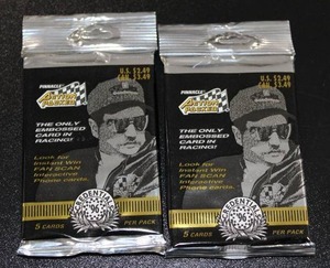 lot 26 image: 1996 Pinnacle Action Packed Racing Unopened Pack Lot  35 Packs
