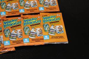 lot 53 image: 2006 Topps Wacky Packages Series 3 Unopened Pack Lot  8 Packs