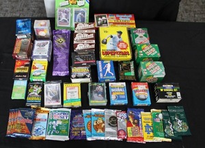 lot 63 image: Mixed Sports & Non Sports Box Sets & Unopened Pack Lot  50 Items