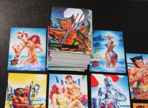 lot 65 image: 1995 Fleer Ultra Marvel X-Men Complete Set  #1-150