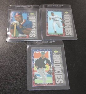 lot 70 image: 1994 Upper Deck Star Rookies Jordan Rodriguez Ramierez  3 Cards