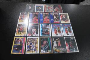 lot 80 image: Michael Jordan Basketball Card Lot  19 Cards