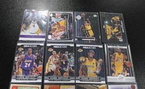 lot 94 image: Kobe Bryant Basketball Card Lot  16 Cards