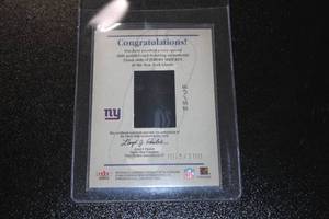 lot 103 image: 2003 Fleer Snapshot Jeremy Shockey Authentic Slide 100  Only 100 Exist