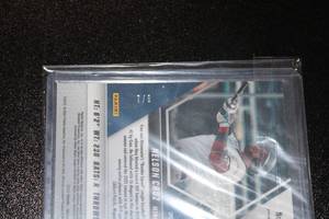 lot 141 image: 2021 Mosaic Choice Black Gold Nelson Cruz #192 78  Only 8 Exist