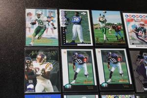 lot 104 image: Randy Moss Football Card Lot  20 Cards w 6 Rookie Cards