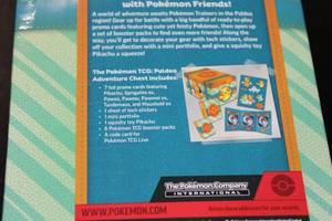 lot 131 image: Pokemon Paldea Adventure Chest