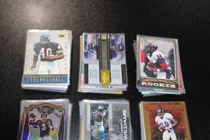 lot 108 image: Football Card Serial Numbered Card Lot  76 Serial Numbered Cards