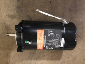 VEVOR 1 HP Replacement Pool Pump Motor 56J Frame, 115230-Volt 3450 RPM 1.4 SF 90F250V Capacitor CCW Rotation Round Flange   Customer Returns see Pictures