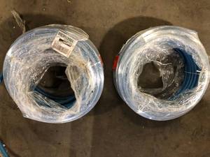 Lot of 2 Apollo 34 in. x 100 ft. Blue PEX-A Expansion Pipe in Solid  Customer Returns see Pictures
