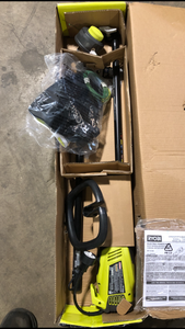 RYOBI 18 in. 10 Amp Attachment Capable Electric String Trimmer   Customer Returns see Pictures