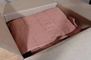 lot 40 image: FullQueen Comforter -OrangePeach
