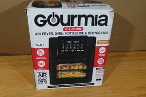 lot 49 image: Gourmia All-In-One 14QT Air Fryer, Oven, Rotisserie & Dehydrator