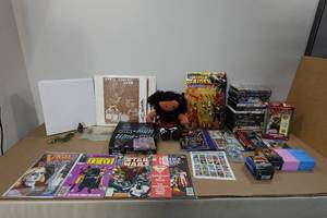 lot 151 image: Assorted Collectables -Coins, Comics, Baseball Cards, Magic Cards, DVDs