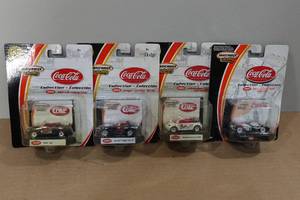 lot 178 image: 4 Matchbox Coca Cola Die Cast Collectable Cars