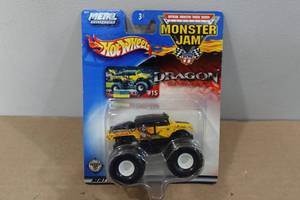 lot 181 image: Hot Wheels Monster Jam Metal Collection Dragon Slayer Truck