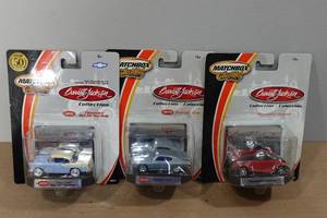 lot 183 image: 3 Matchbox Barrett-Jackson Collection Die Cast Model Cars