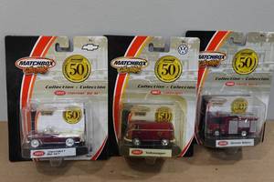 lot 186 image: 3 Matchbox 50 Years Collection Die Cast Model Cars